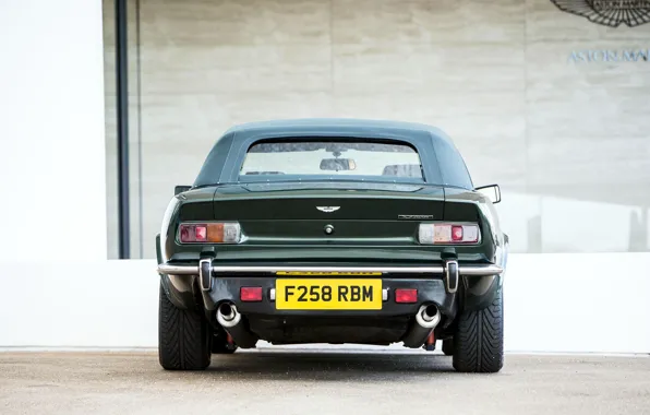 Classic, вид сзади, Aston Martin V8 Vantage Volante, Британкский