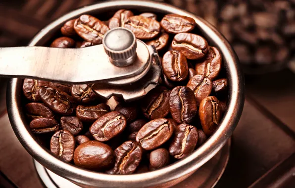 Картинка кофе, зёрна, Coffee, кофейные, кофемолка, coffee beans, бобы