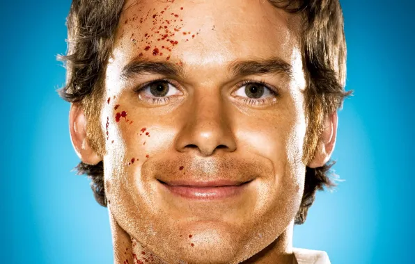 Картинка глаза, кровь, Dexter, Декстер