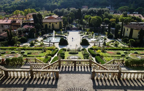 Europa, Garten, Italien, Toskana, Collodi, Villa Garzoni