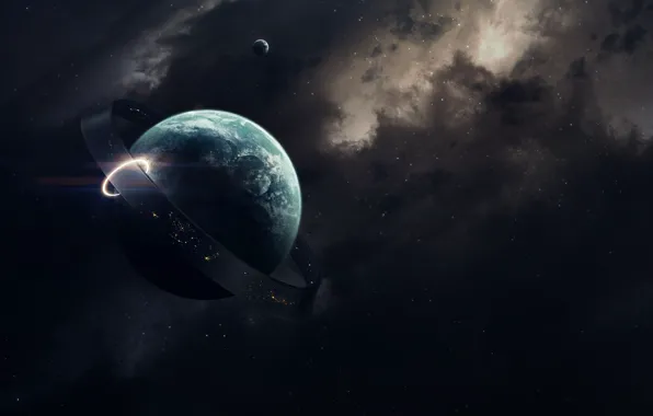 Звезды, Планета, Космос, Туманность, Звезда, Планеты, Planets, Кольцо