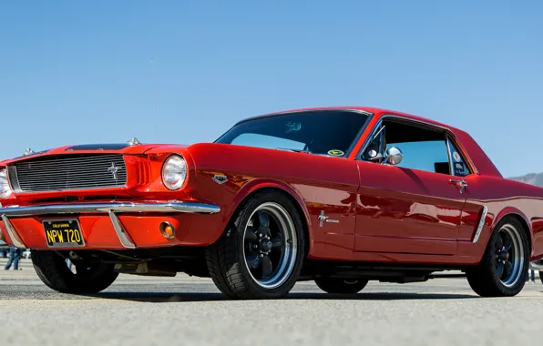 Стиль, Ford Mustang, 1965, передок