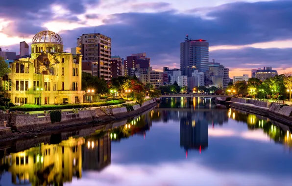 Япония, Hiroshima, Хиросима, Hon Yaskawa, Atomic Bomb Site, Место взрыва атомной бомбы, Хон Яскава