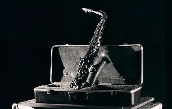 Картинка музыка, футляр, саксофон, The Jazz Series