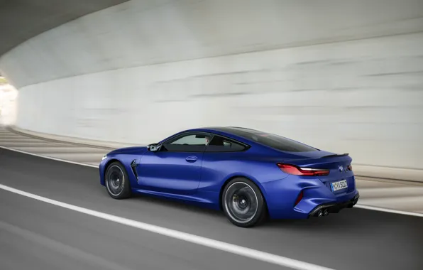 Дорога, купе, скорость, BMW, 2019, BMW M8, M8, M8 Competition Coupe