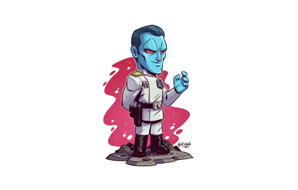 Star wars, Derek Laufman, Thrawn