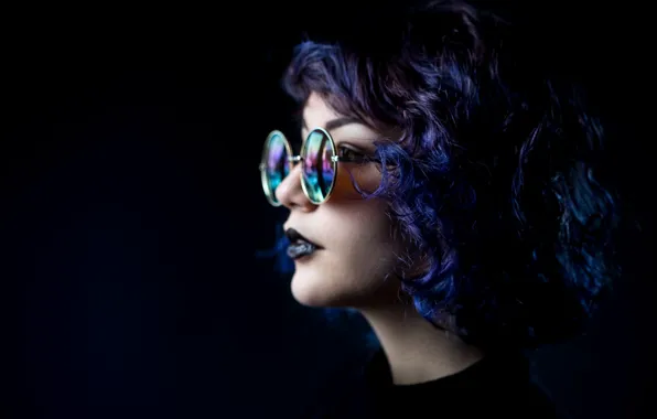 Взгляд, девушка, фон