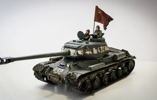 Картинка игрушка, ИС-2, моделька, тяжёлый танк