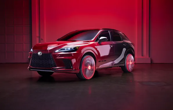 Картинка Красный, Lexus, Автомобиль, Кроссовер, Lexus RX Ruby Red Rims, Ppremium mid-size crossover, Harris Reed, Среднеразмерный …