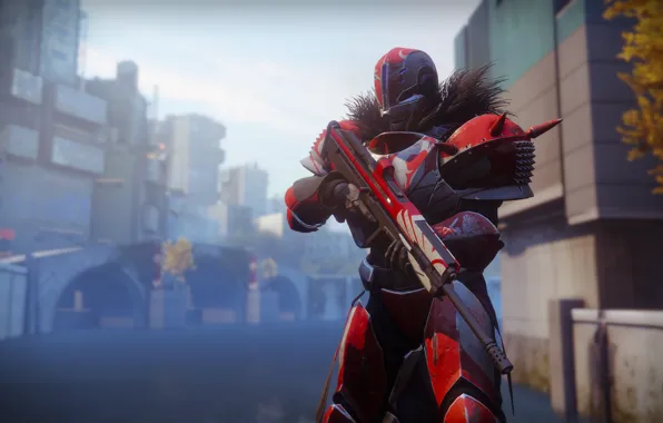 Gun, game, armor, weapon, helmet, Destiny 2, Desriny