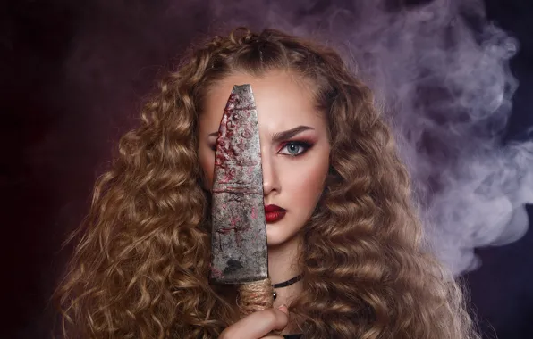 Pretty, knife, Make up, Дмитрий Спивак