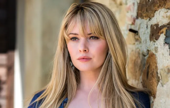 Картинка взгляд, девушка, лицо, модель, блондинка, Carla Monaco