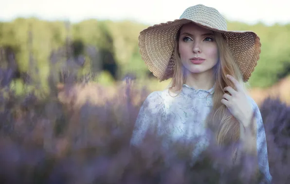 Картинка взгляд, девушка, портрет, Kari Autumn