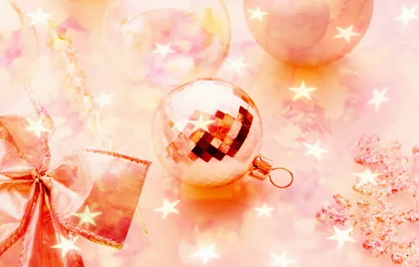 Звезды, розовый, праздник, новый год, блестки, new year, pink, holiday