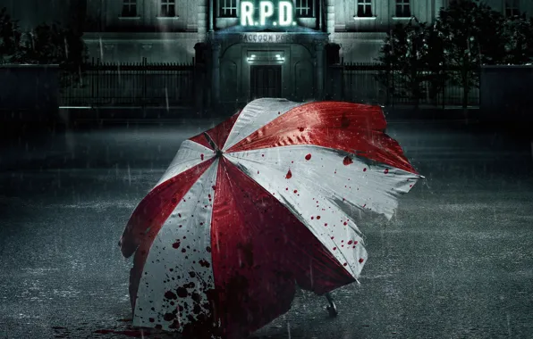 Картинка постер, 2021, Resident Evil: Welcome to Raccoon City, Обитель зла: Раккун-Сити