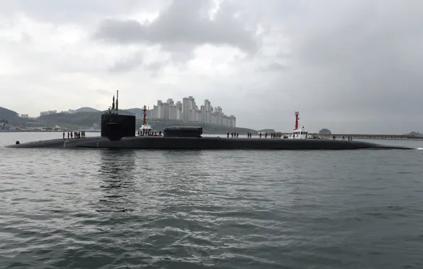 SSGN 727, Ohio-class guided-missile submarine, USS Michigan