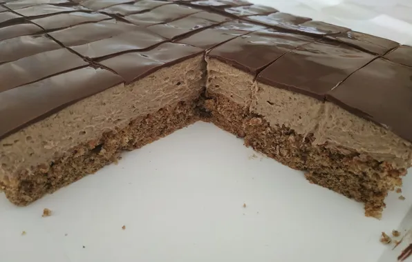 Cake, chocolate, creme