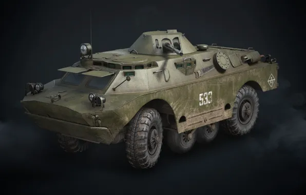 СССР, Бронетранспортёр, БРДМ-2