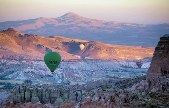 Sport, Cappadocia, travel, Hot ballons