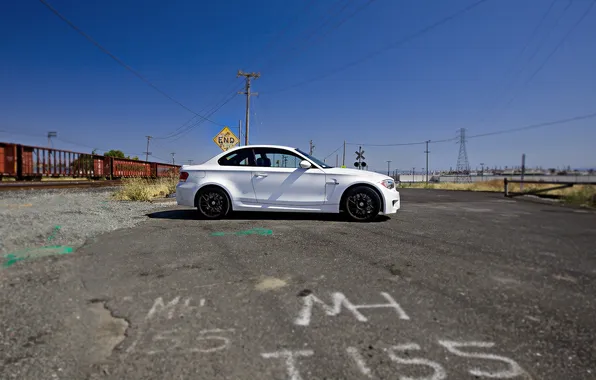 Car, машина, авто, alpine white, bmw coupe 1m