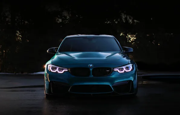 Картинка BMW, Blue, Predator, F80, Sight, LED