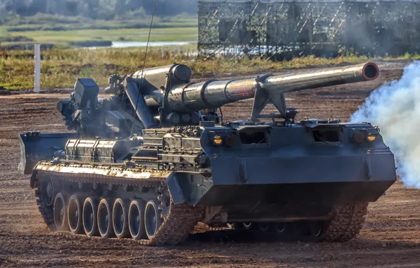 Самоходная артиллерийская установка, САО, самоходная пушка, САО 2С7М Малка, 2С7М "Малка"