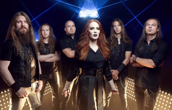 Metal, gothic, sympho, Isaac Delahaye, Simone Simons, Coen Janssen, Ariën Van Weesenbeek, Mark Jansen