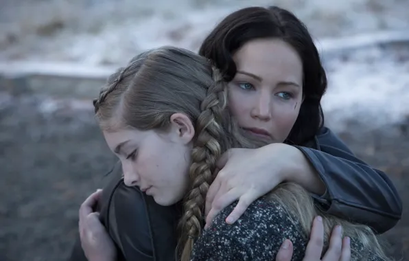 Картинка Jennifer Lawrence, Willow Shields, The Hunger Games:Catching Fire, Голодные игры:И вспыхнет пламя