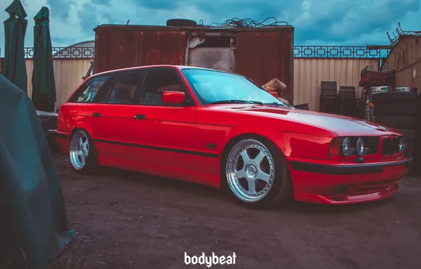 Картинка touring, bmw, e34