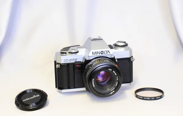 Фон, камера, Minolta X-370