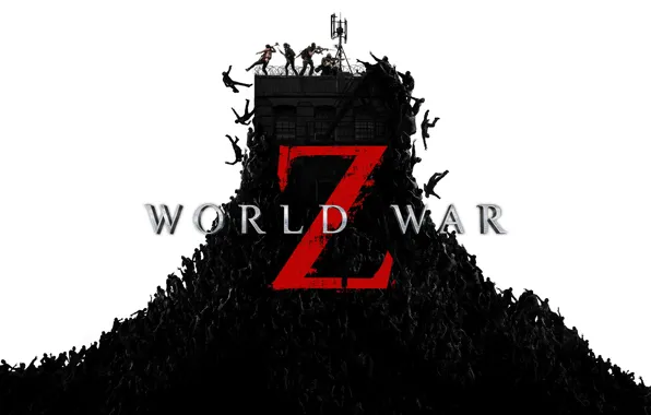 Картинка guns, zombies, people, World War Z