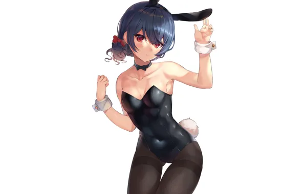 Girl, sexy, Anime, rabbit, pretty, bunny, posing, bunny outfit
