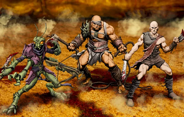 Игра, воины, Arena of Blood