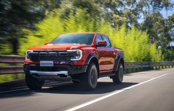 Картинка Ford, Форд, Raptor, пикап, Ranger, pickup truck, 2023, Ford Ranger Raptor