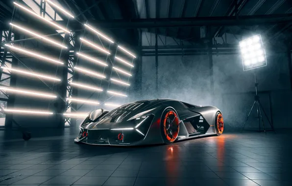 Lamborghini, экстерьер, Lamborghini Terzo Millennio, Terzo, Millennio