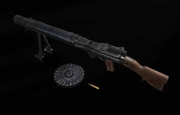 Британия, Ручной пулемёт, Lewis gun