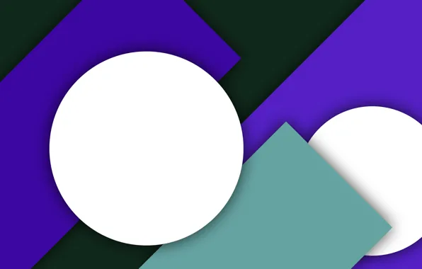 Круги, абстракция, геометрия, design, color, material