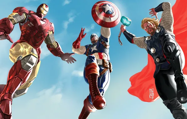 Картинка 2012, железный человек, тор, капитан америка, Крис Эванс, мстители, Крис Хемсворт, The Avengers