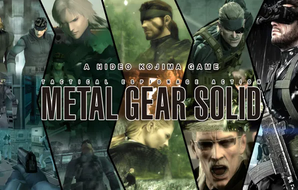 Metal gear solid, konami, Raiden, mgs, Liquid Ocelot, big boss, naked snake, solid snake