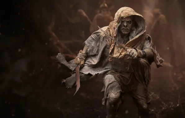 Картинка Воин, Сериал, Орк, 2022, Властелин колец: Кольца власти, The Lord of the Rings: The Rings …