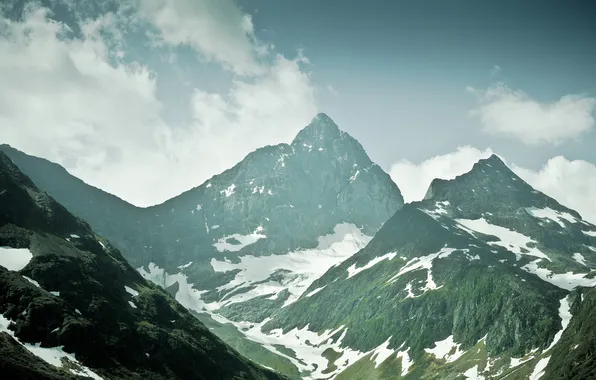 Картинка горы, Альпы, фотофильтр