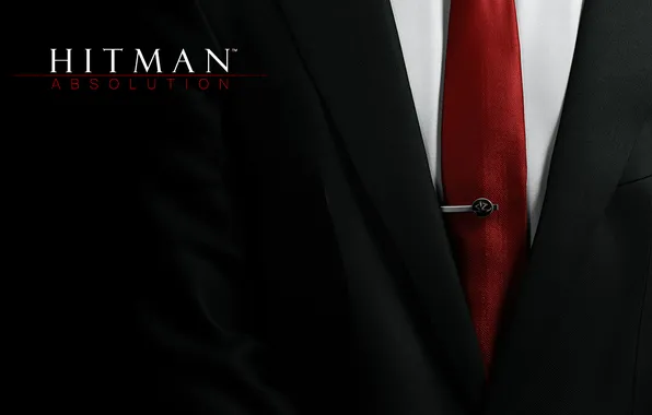 Картинка галстук, hitman, убийца, absolution