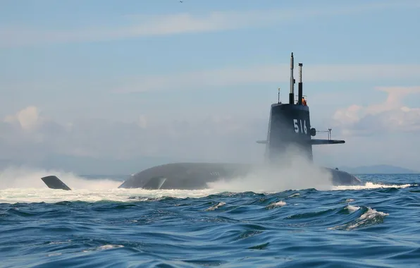 Субмарина, дизель-электрическая, S-516, JS Raigel