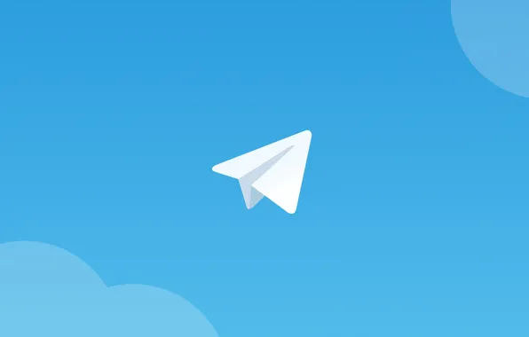 Minimal, telegram, logo
