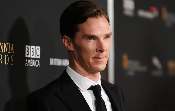 Взгляд, фон, портрет, Бенедикт Камбербэтч, Benedict Cumberbatch, Британский актёр