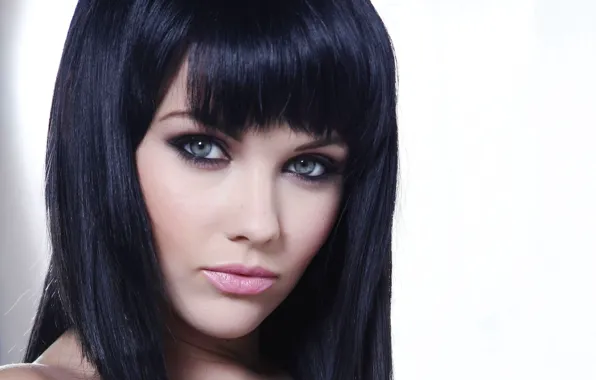Модель, брюнетка, Mellisa Clarke, взгляд.девушка