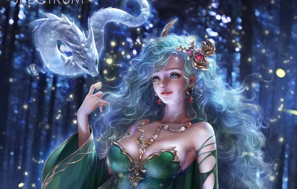 Девушка, дракон, Final Fantasy IV