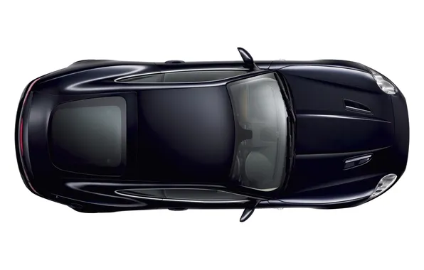 Купе, Jaguar, XKR, вид сверху, 2007, Portfolio, Jaguar XKR Portfolio