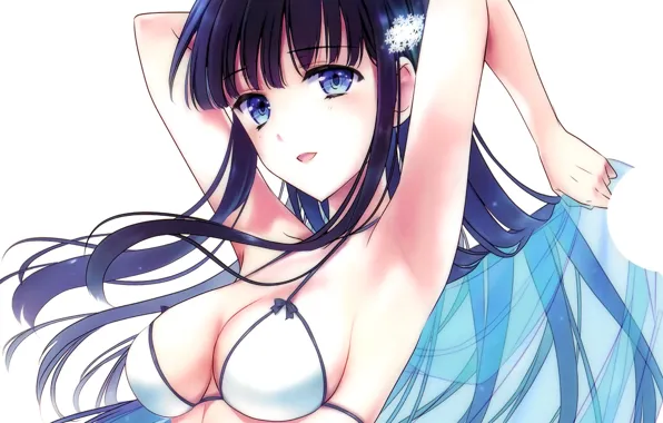 Девушка, фон, Mahouka Koukou no Rettousei, Миюки, Непутёвый ученик в школе магии