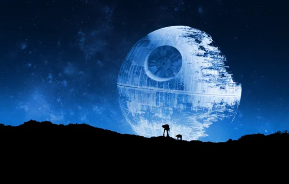 Star Wars, AT-AT, Боевая космическая станция, Death Star II, Звезда Смерти 2